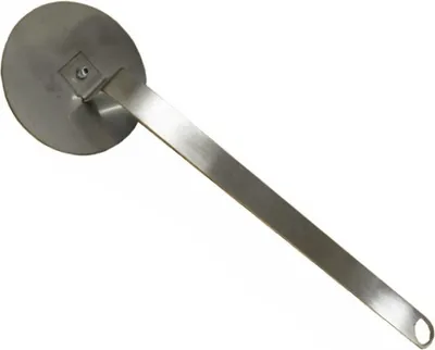 A stainless steel flammenlöscher (flammenkiller) is shown against a white background.