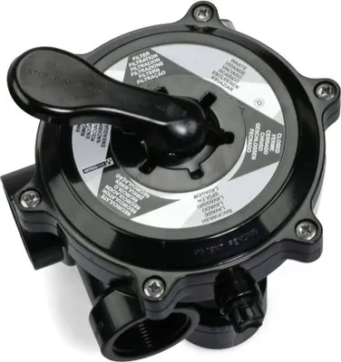 Produktbild von 6-Wege-Ventilsatz R 11/2'' schwarz, Flachventil