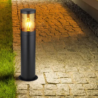 Produktbild von LED Stehleuchte, Garten, Edelstahl, IP44, rauchig, H 50cm