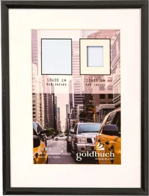 Produktbild von Goldbuch Kunststoffrahmen Puro 15 x 20 cm, grau