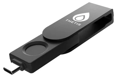 FIDO2 Fingerabdruck-Sicherheitsschlüssel USB-C, biometrisch, 2FA