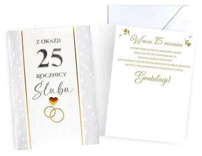 Zdjęcie produktu dla KARNET Z 25 rocznicy