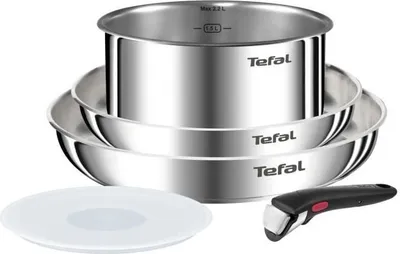 Produktbild von Tefal Ingenio Emotion 2-teiliges Pfannen-Set 22/26 cm + Stielkasserolle 18 cm +
