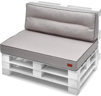 Produktbild von Palettenkissen 120 x 80 cm  Set Sitzkissen + Rückenkissen 120x40 cm Palettenmöbel