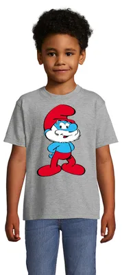 Produktbild von PapaSchlumpf Kinder T-Shirt Print Comicmotiv Shirt