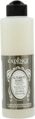 Obrázek produktu pro Cadence lak na satinované sklo - Ultimate Glaze, keramický vzhled, 250 ml