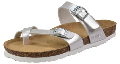 Produktbild von Rohde 5593 Alba Damen Zehentrenner Pantolette Weite G Perlato, Größe:38 EU, Farbe:Weiß