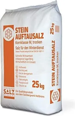Produktbild von Stein Auftausalz Streusalz 25 kg Kornklasse M
