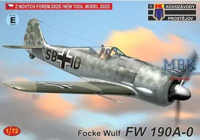 Immagine prodotto di Kovozavody Prostejov KPM72489 Focke Wulf Fw 190A-0