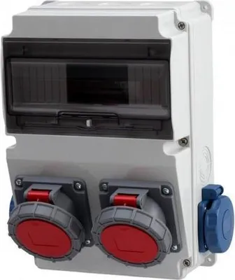 Immagine prodotto di Quadro di distribuzione LAGO IP65 10M - prese 2x16A/5P, 2x230V