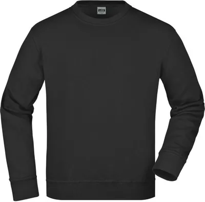 Produktbild von Klassisches Rundhals-Sweatshirt black, Gr. 5XL