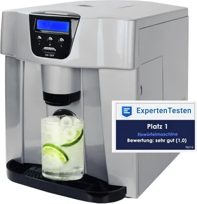 Produktbild von Eiswürfelbereiter Flumbia Eiswürfelmaschine Maschine für Eiswürfel