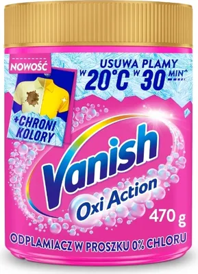 Obrázek produktu pro Vanish Odpadáváč ve Formě Prášku, 470g - Čisticí prášek pro odstranění skvrn a zápachu. Síla odstraňování, kterou můžete důvěřovat.