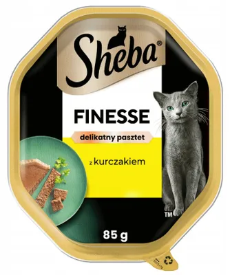Produktbild von SHEBA FINESSE Zarte Pastete mit Huhn 85 g