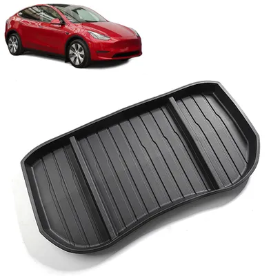 Image de Bac de rangement pour le compartiment avant (coffre avant) des modèles Tesla Model 3 de 2017 à 2020, gamme PREMIUM 3D