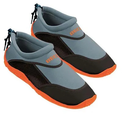 Produktbild von Beco Neopren-Wasserschuhe | Grau/Orange