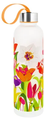 Trinkflasche Happyglou Tulpen, 80 cl