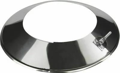 Produktbild von BirnePower Edelstahl Wandrosette Ø220mm - Abdeckrosette Blende für Kaminrohr (150/220mm) Doppelwandig Isoliert Schornstein Wanddurchführung Rauchrohr
