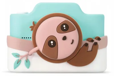 Zdjęcie produktu dla Cyfrowy aparat dla dziecka 32MP 1080p 3" HD 2x Obiektyw Selfie + Karta 32GB / Model K / Sloth