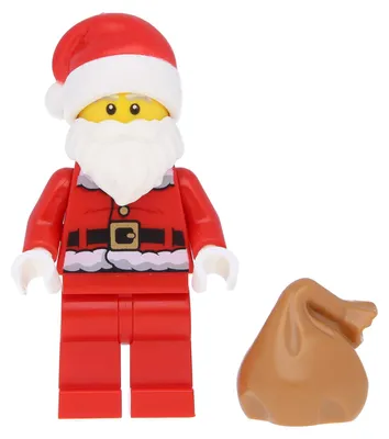 Produktbild von LEGO Minifigur Weihnachtsmann – Weihnachten & Feiertage (hol125) –