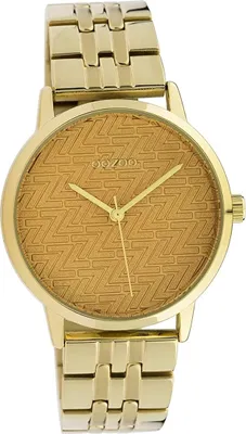 Produktbild von Oozoo Edelstahl Damen Uhr C10557 Quarzuhr Armband gold Timepieces D2UOC10557
