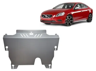 Immagine prodotto di Protezione sottoscocca in alluminio per motore e trasmissione, compatibile con Volvo S60 dal 2010 al 2018