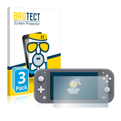 Produktbild von 3x BROTECT Entspiegelungs Schutzglas für Nintendo Switch Lite Schutzfolie Panzer Folie Glas Display Schutz matt