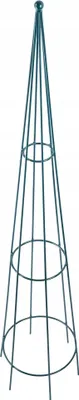 Obrázek produktu pro Opora pro rostliny – kuželovitá zahradní opora – 120 cm – tmavě zelená