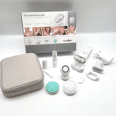 Image de Braun Silk Ã©pil 9 SkinSpa Set Tout en un Épilateur Femme Épilateur pour