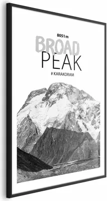 Produktbild von Posterpapier Poster - Broad Peak 21x30 cm Landschaften c-A-0154-ao-a