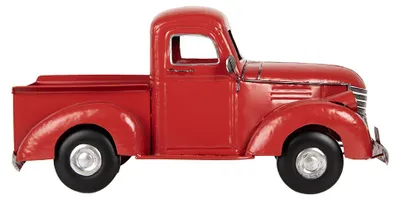 Immagine prodotto di Miniatura decorativa Clayre & Eef 45x22x21 cm in metallo rosso