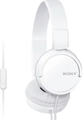 Obrázok produktu pre Sony MDR-ZX110AP, Kábel, 12 - 22000 Hz, Hovor / hudba, 120 g, Slúchadlá s mikrofónom, Biela