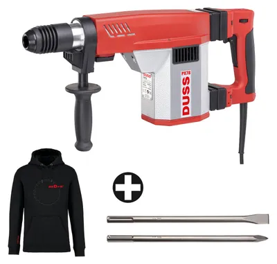 Produktbild von DUSS PX78SET Bohrhammer Meißelhammer Kombihammer 1500 Watt 10 Joule SDS-max