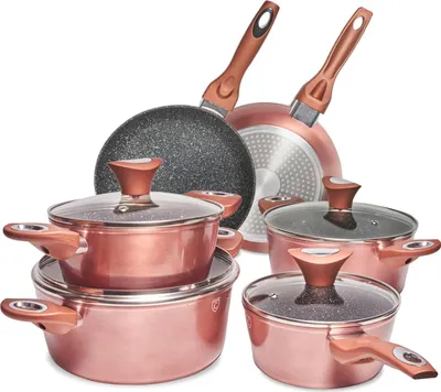 Produktbild von Induktionskochtopf-Set Non Stick 15-teilig Küchenzubehör