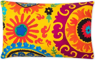 Immagine prodotto di Excelsa Cuscino decorativo New Delhi Cotone 45x20x30 cm Colorato