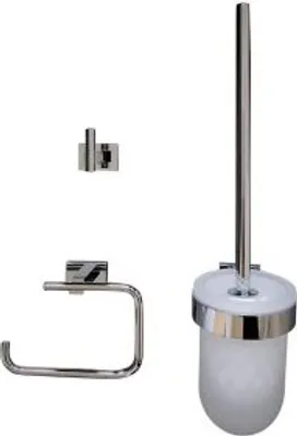 Produktbild von GROHE 40757001, Chrom, Glas, Metall, Modern, 3 Stück(e)