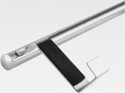 Produktbild von Über der Tür hängende Stange, Badetuchhalter, ohne Bohren, Kleiderstangenhalter zum Aufhängen über der Tür, 23 cm..