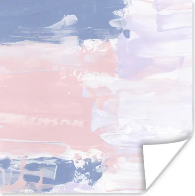 Produktbild von MuchoWow® Poster Pastell - Gestaltung - Farbe 75x75 cm - Wand Dekoration