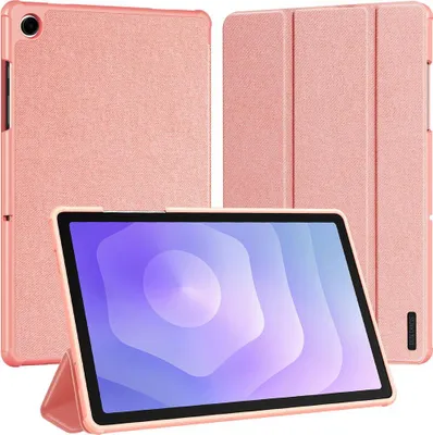 Produktbild von Hülle mit Klappe für Galaxy Tab A11 Plus / A9 Plus, Dux Ducis Domo, Rosa