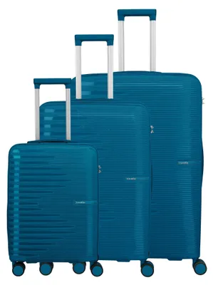 Zdjęcie produktu dla Zestaw walizek Travelite Pacific, 3-częściowy, z czterema kółkami