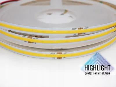 Produktbild von StudioLed COB LED-Streifen 10m 24V warmweiß 10W
