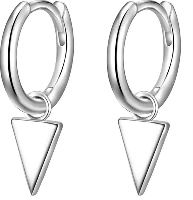 Produktbild von Glanzstücke München Creolen Dreieck Sterling Silber 50080034
