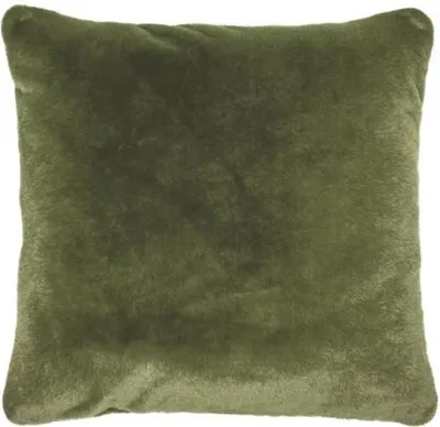 Produktbild von Essenza Kissen  Furry  Farbe Moss Größe 50x50cm