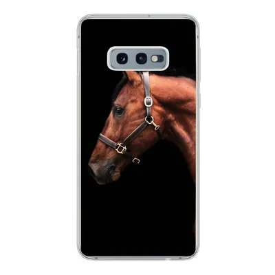 Produktbild von MuchoWow® Handyhülle Schutzhülle Hülle für Samsung Galaxy S10e Pferd - Leicht - Halfter Silikon Softcase Handy Hülle - Handy