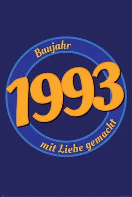 Immagine prodotto di Poster di compleanno - Poster - 1993 - Con amore