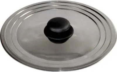 Produktbild von Baumalu 342724, Rund, Edelstahl, Schwarz, 20 cm