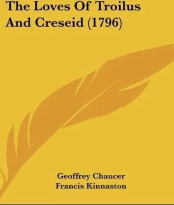 Produktbild von The Loves Of Troilus And Creseid (1796)