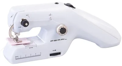 Image de Mini machine à coudre à piles / USB - double fil