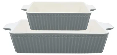 Obrázek produktu pro Sada keramických pekáčků Alice Stone Grey malých