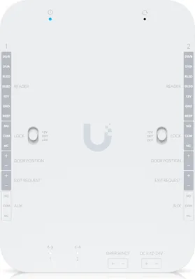Produktbild von Ubiquiti UA-RETROFIT-HUB-2, Weiß, Polycarbonat (PC), SGCC, -10 - 40 °C, 5 - 90%, CE, FCC, IC, Kabelgebunden